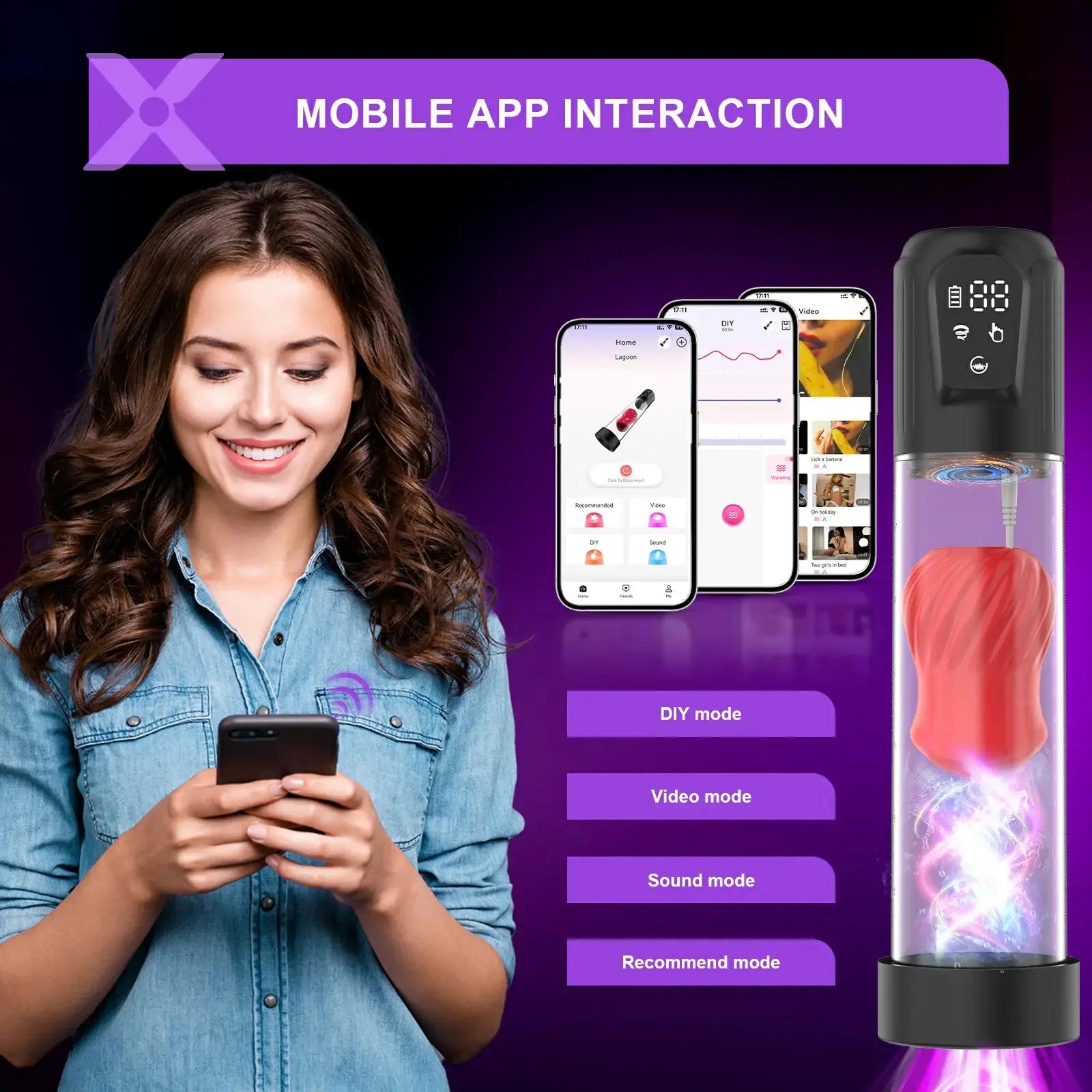 Premium Vibration Penis Pump