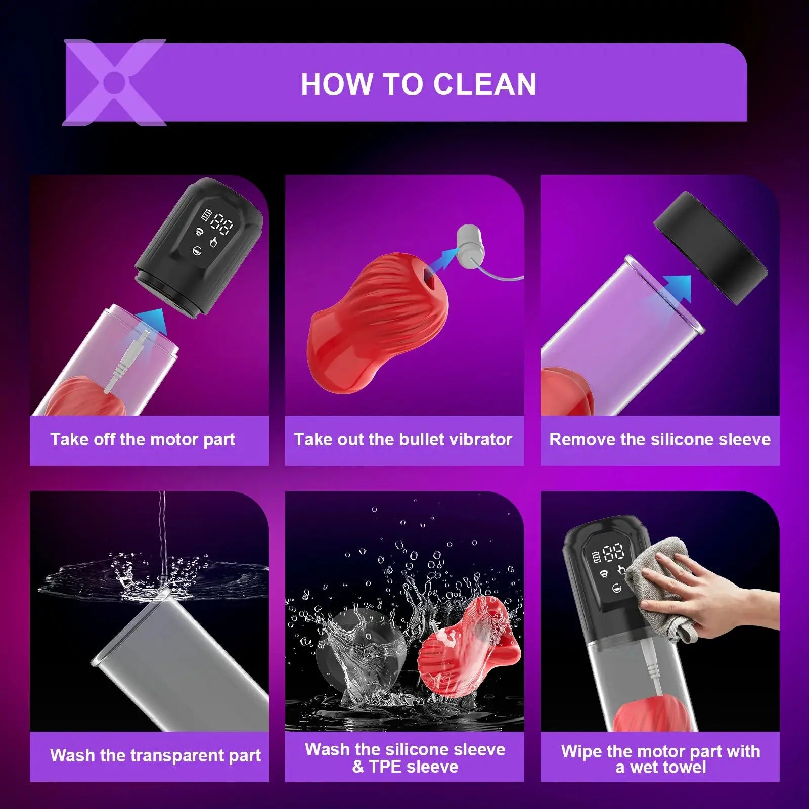 Premium Vibration Penis Pump