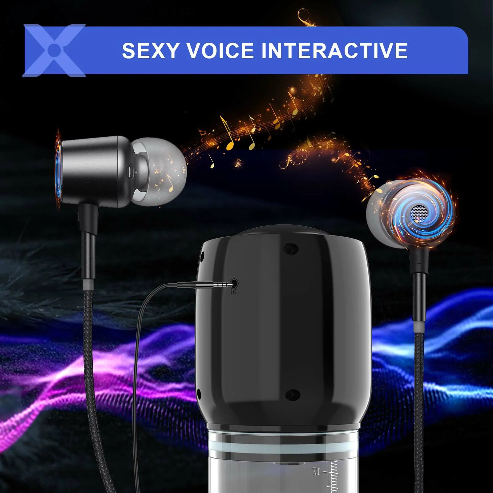 XP7: Multi-Function Penis Pump & Masturbator with 6-Level Suction and 3D Sleeve