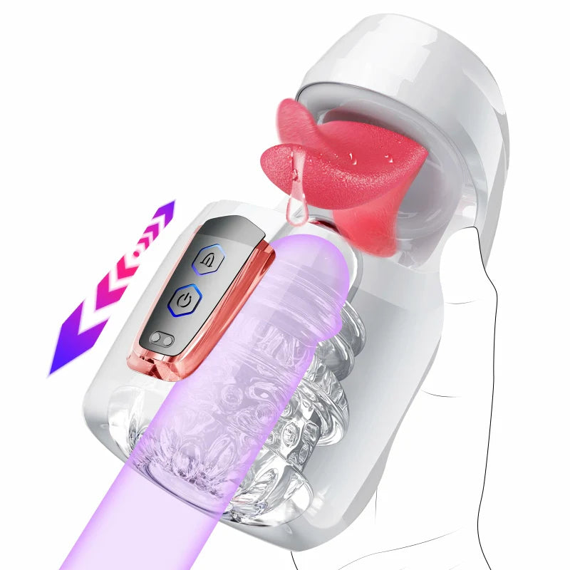 Glans Trainer 10 Licking Thrusting Blowjob Machine MT-XG18 Plus