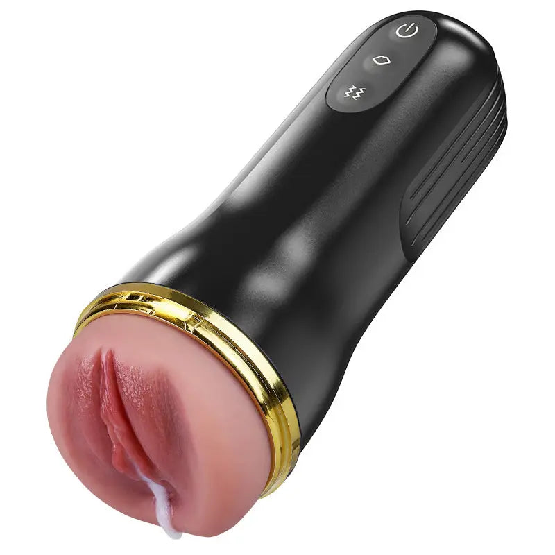 Pocket Best Deep Throat Male Stroker with 10 Vibrating & Sucking Modes