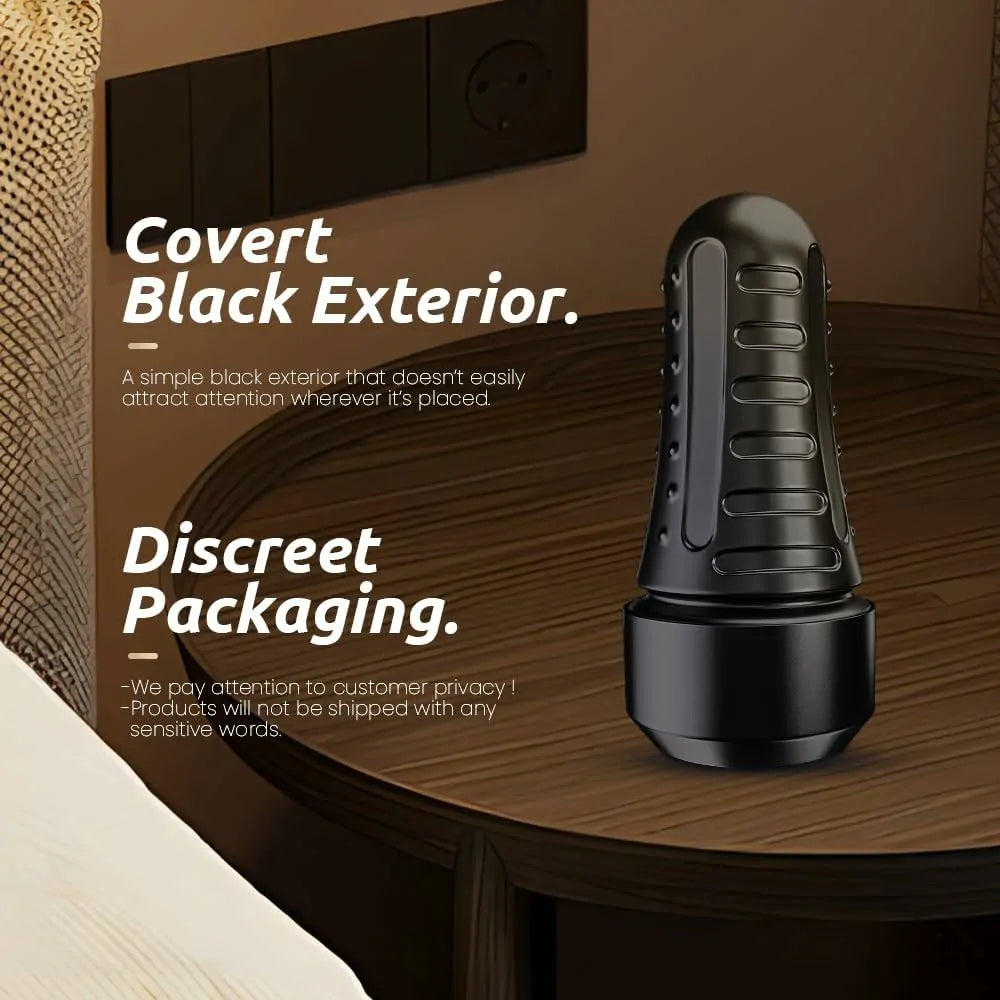 Realistic Pocket Pussy Masturbator 7.5-Inch Depth Textured Soft Channel for Men