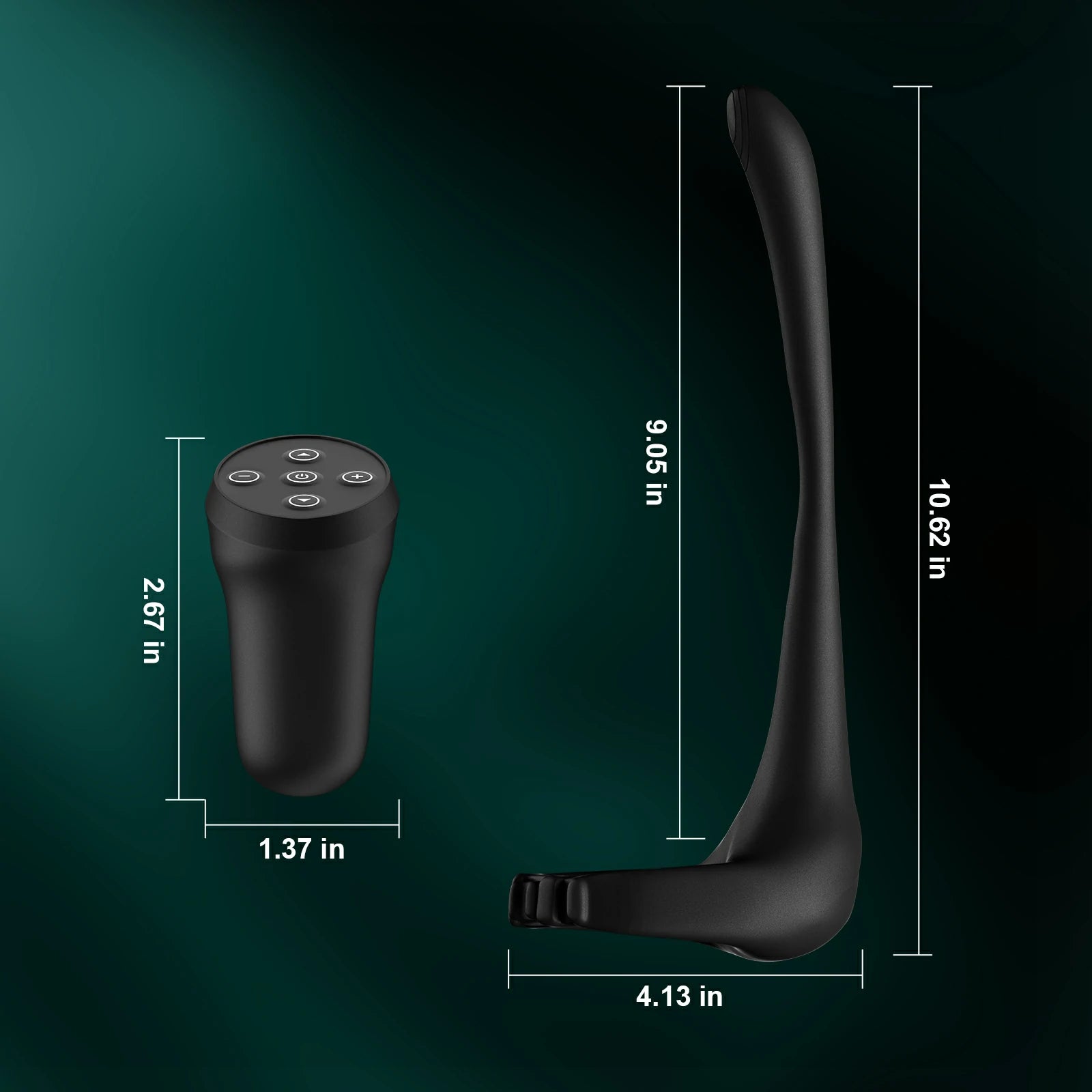 Remote Control Cock Ring Quiet Vibration Soft Skin Feel MT-PR4