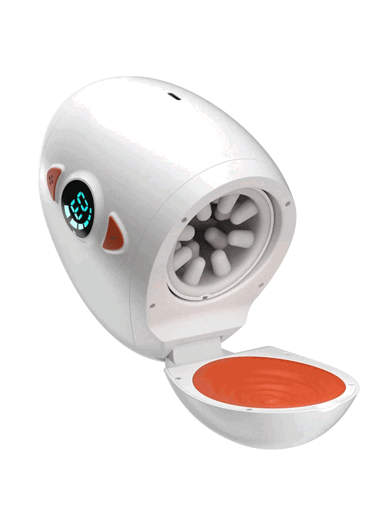 XR3 Egg Masturbator with 10-Speed Rotation and Testicle Massage