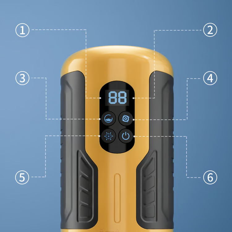 Automatic Male Masturbator with 7 Vibration Thrusting Rotating Modes