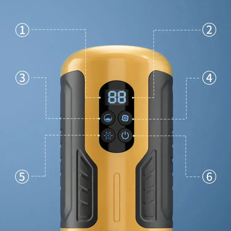 XR16: Blowjob Simulators with 3 Thrusting, Rotating & 7 Vibration Modes, Tongue Design Masturbatorhub