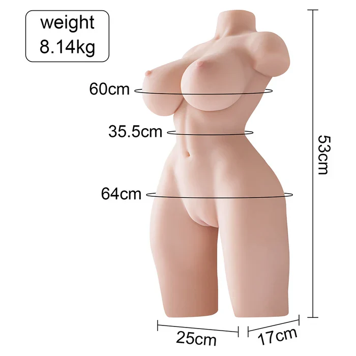 Sissel: 17.95LB Realistic Sex Doll With Large Breasts