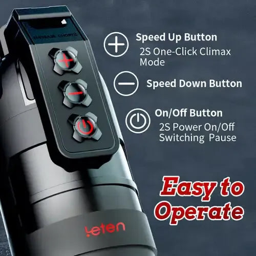 XV3 2-in-1 Vibrating Stroker 10 Vibration Modes APP Control