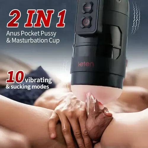 XV3 2-in-1 Vibrating Stroker 10 Vibration Modes APP Control