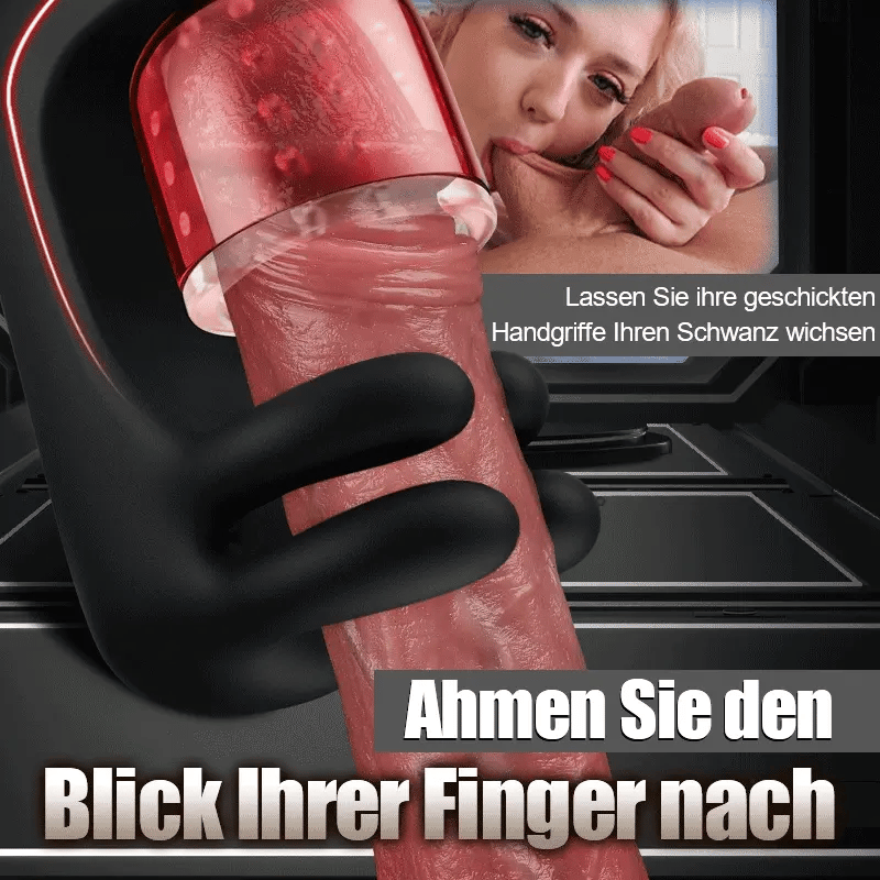 XG13 Top Male Vibrator with 9 Biting Rotation & Vibration