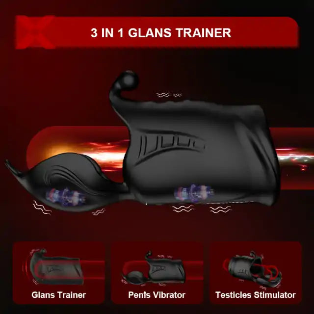 Multi-Function Penis Vibrator