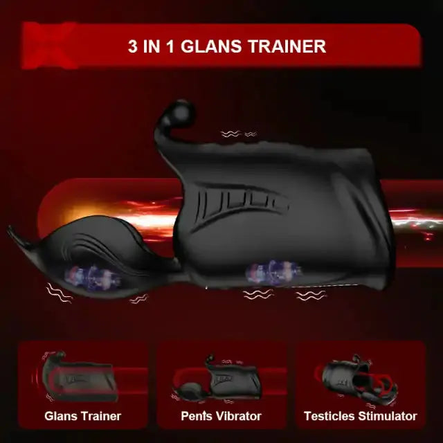 Multi-Function Penis Vibrator