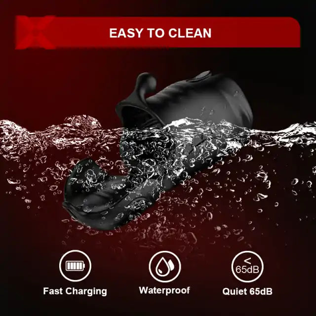 Multi-Function Penis Vibrator