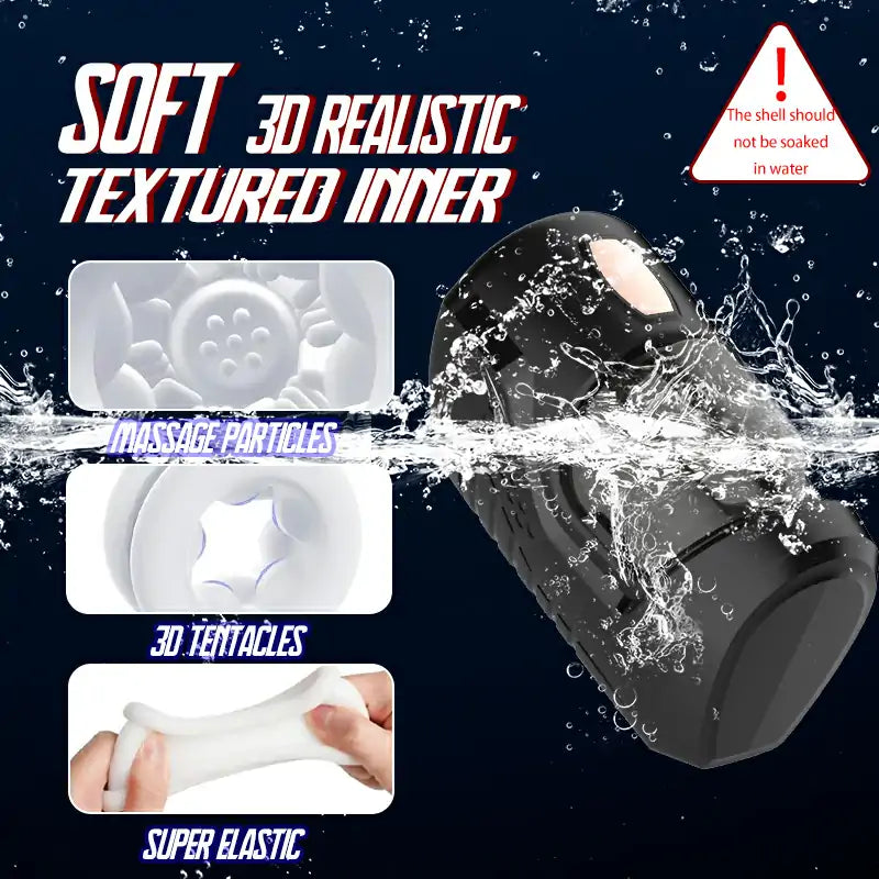 XG3 Automatic Stroker 10 Thrusting &Vibrating Modes for Men