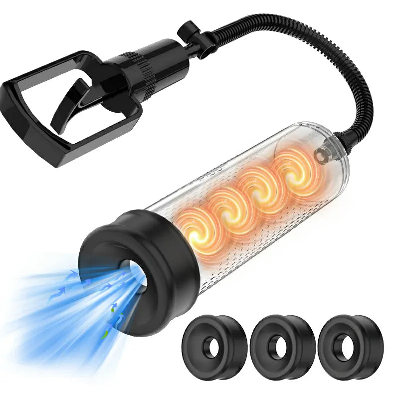 XP3: Manual Vacuum Enlargement Pump for Men – Penis Enlarger Device