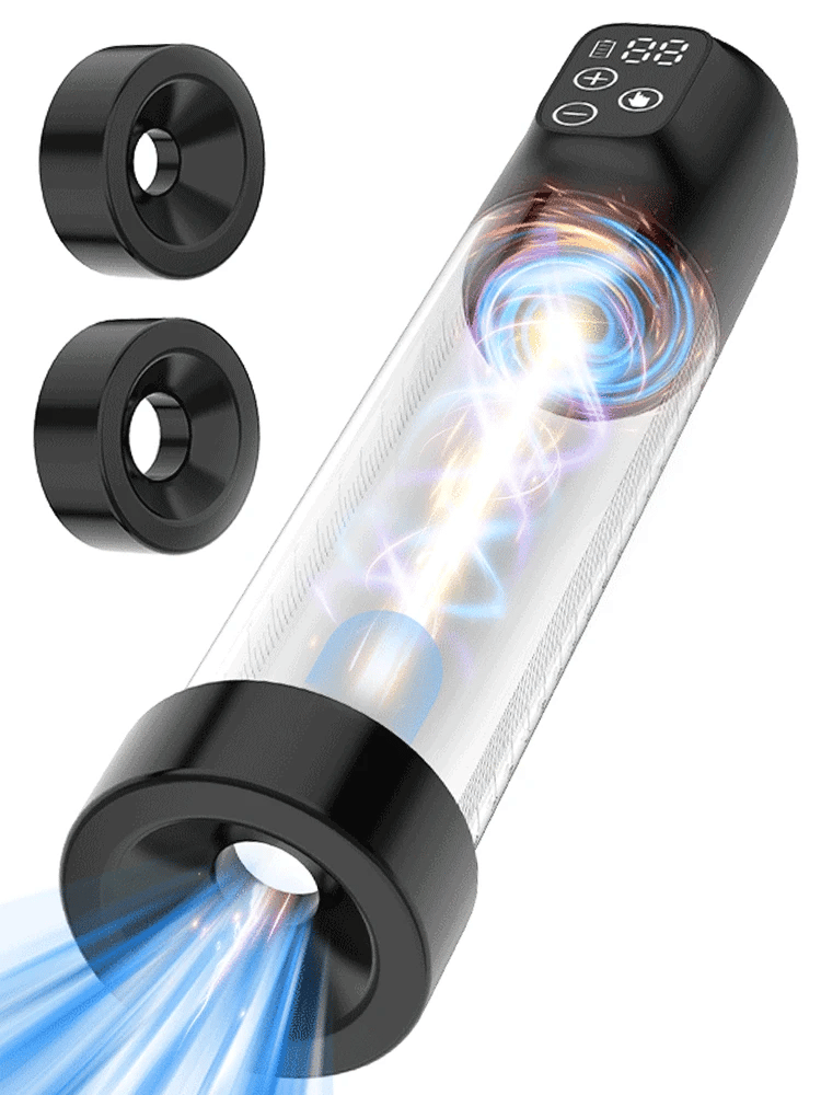 XP4 Electric Water Dick Pump with LCD Display Powerful Suction and Fully Waterproof Design