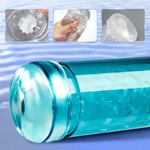 XP6: Water Penis Pump & Stroker with 6 Suction Levels, LED Display & Hydro Sleeve