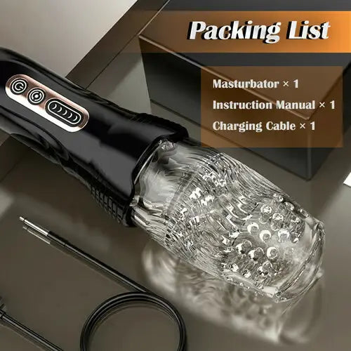XR14 Cheap Blowjob Machine 10 Vibration Modes and 5 Rotation Settings
