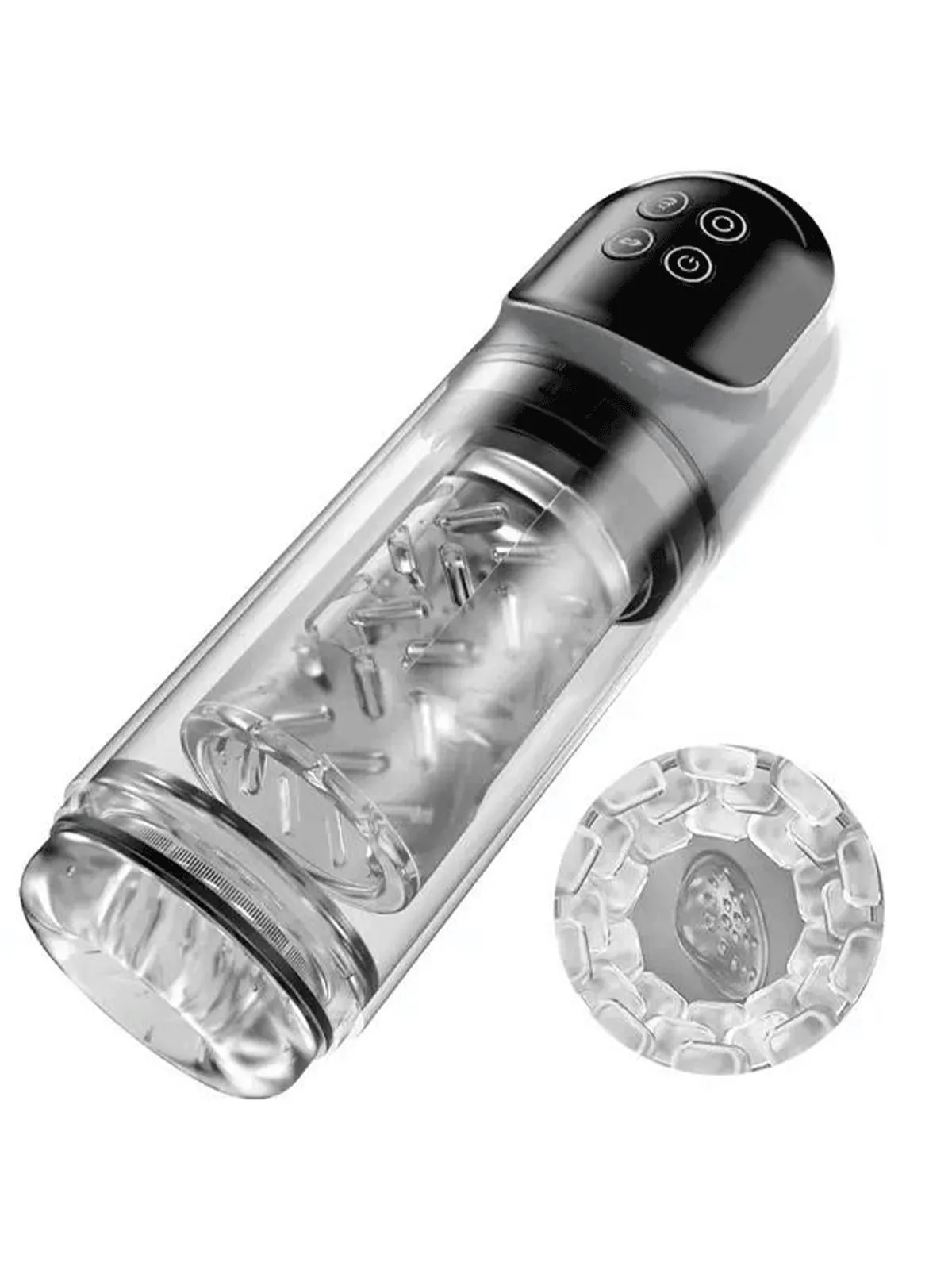 2-In-1 Blowjob Machine With Dual Stimulation & Water Vacuum Pump Function