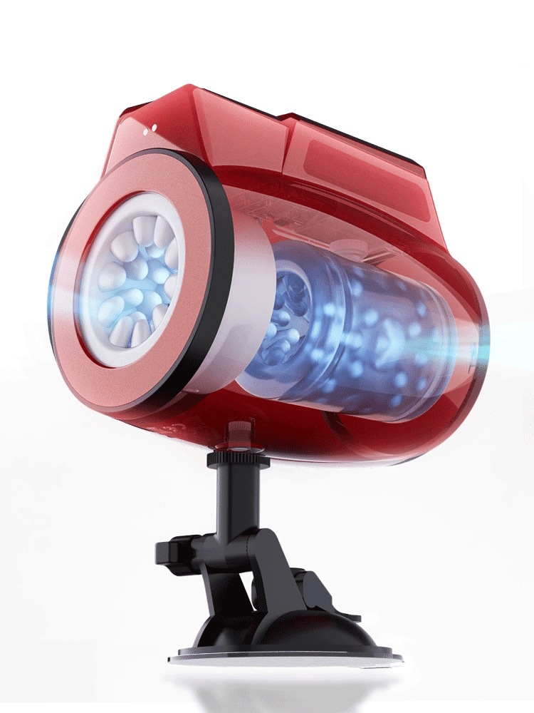 XR7 Hands Free Thrusting Masturbator Dual Entry 7 Rotating & Thrusting Waterproof