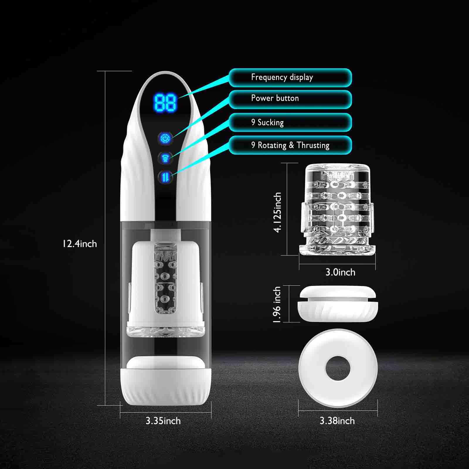 Larger penis masturbator