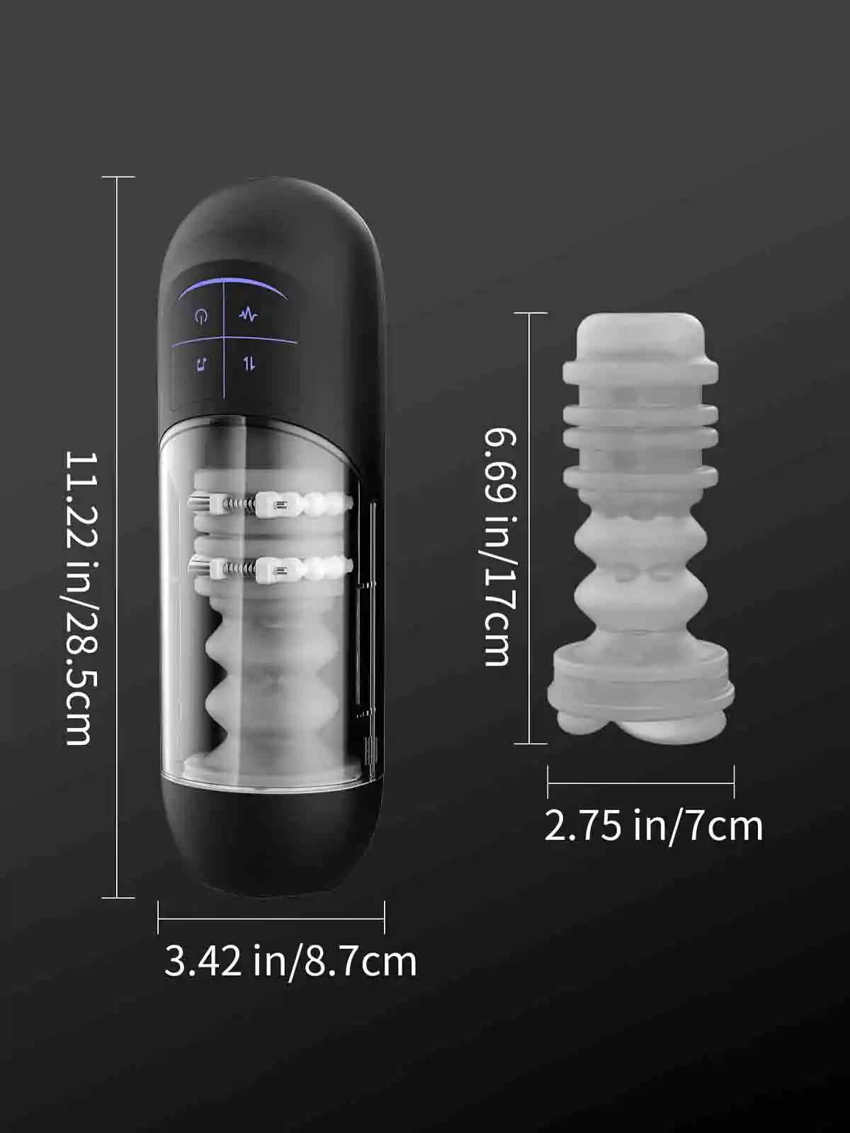 Automatic Waterproof Stroker Thrusting Vibrating Fast Charging