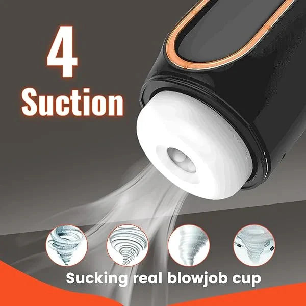 XT1: Auto Male Masturbator with 10 Thrusting, Vibrating & 4 Suction Modes