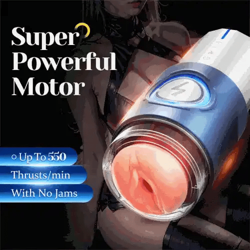 XT8 Automatic Thrusting Stroker with Heating Function Realistic Pussy Sleeve