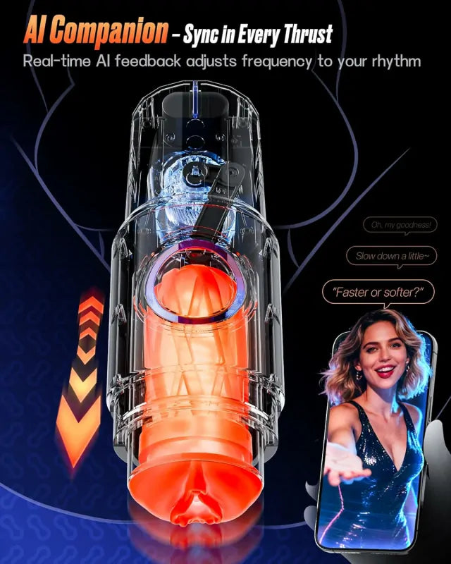 Ultra-Quiet Thrusting Masturbator
