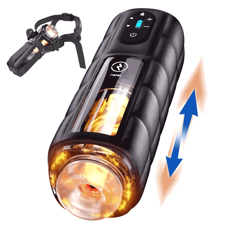 Leten Zero Gravity 10 Thrusting Modes Vibration Heating Function Male Masturbator Toy