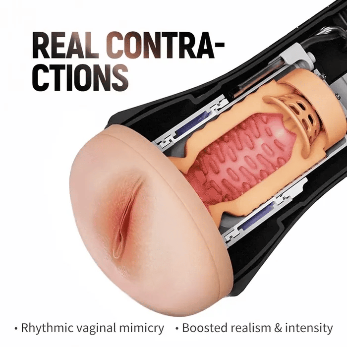 XV2: Premium Automatic Retractable Masturbator With Clamping Function