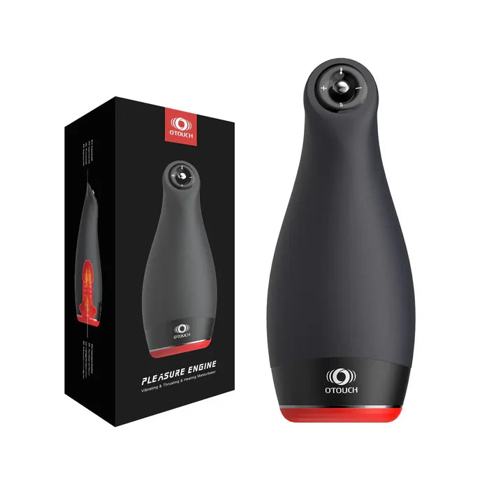 XV9: Heat Blowjob Machine Thrusting Vibrating Waterproof & Joystick Control