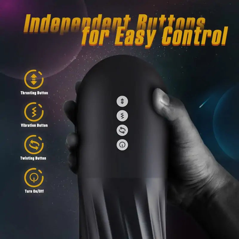 Xt3 Up To 500 Times/Mins Quiet Thrusting Masturbator For Men