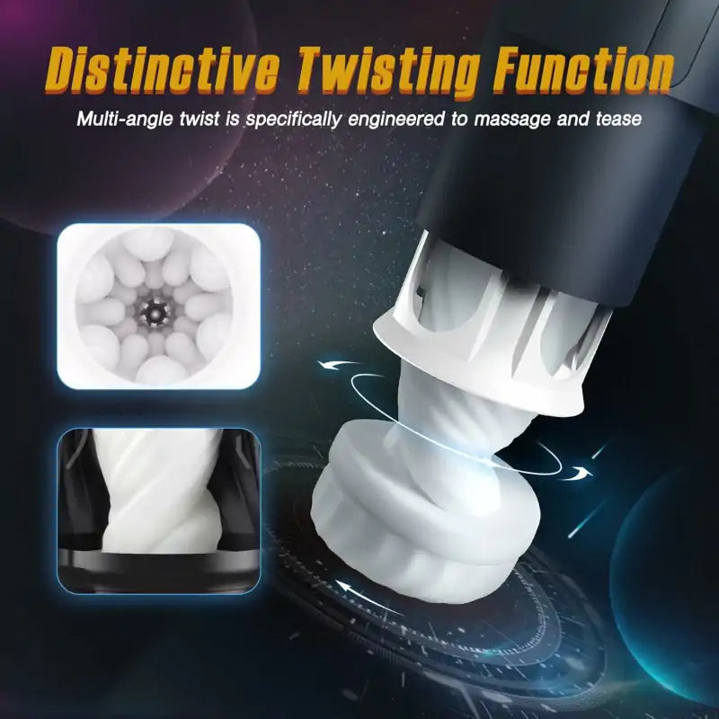 Xt3 Up To 500 Times/Mins Quiet Thrusting Masturbator For Men