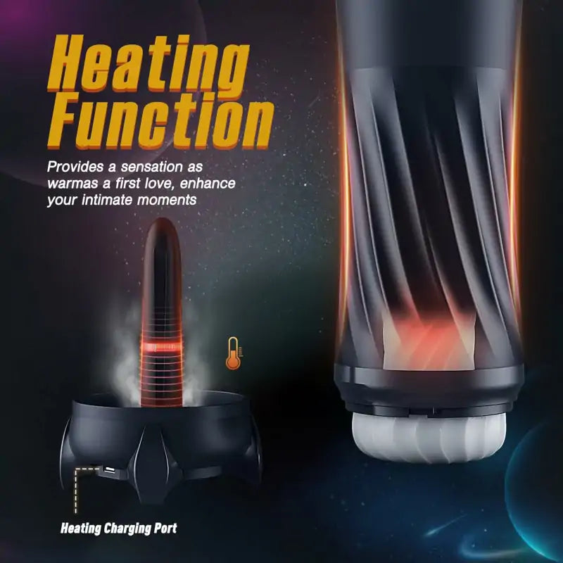 Xt3 Up To 500 Times/Mins Quiet Thrusting Masturbator For Men