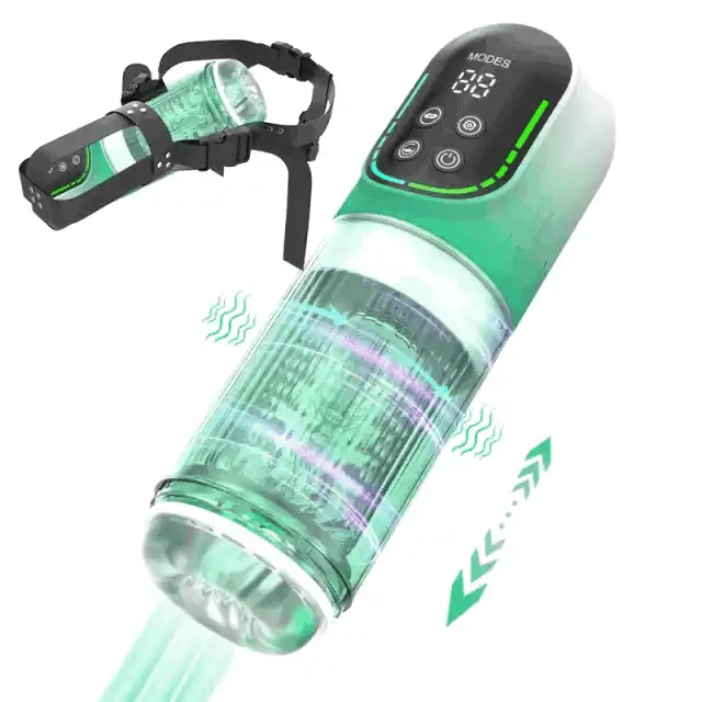 XR4 5 in 1 Waterproof Blowjob Machine Thrusting Sucking Vibrating Rotating