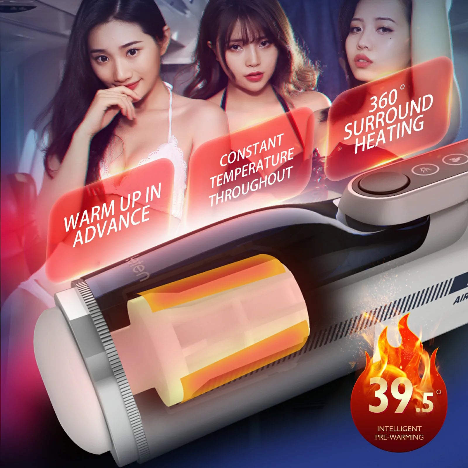 Xt9plus Best Male Masturabtor Up To 370 Strokes/Min 10thrusting & Rockin