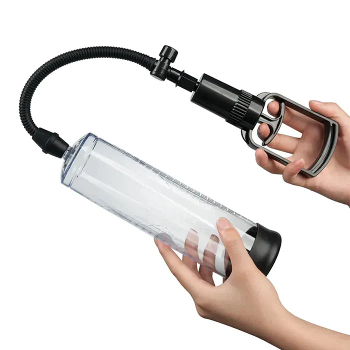 XP3 Manual Air Vacuum Penis Pump with Deep Insertion and Precision Scale for Natural Erection Training