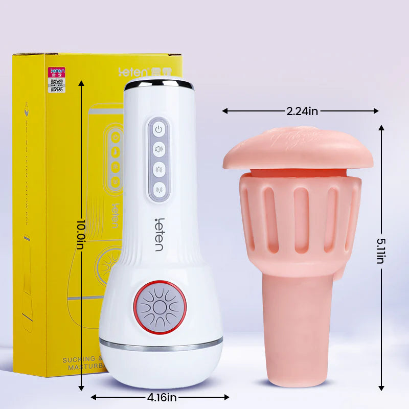 High-End Male Blowjob Machine 3d Realistic Sleeves 10 Vibrating