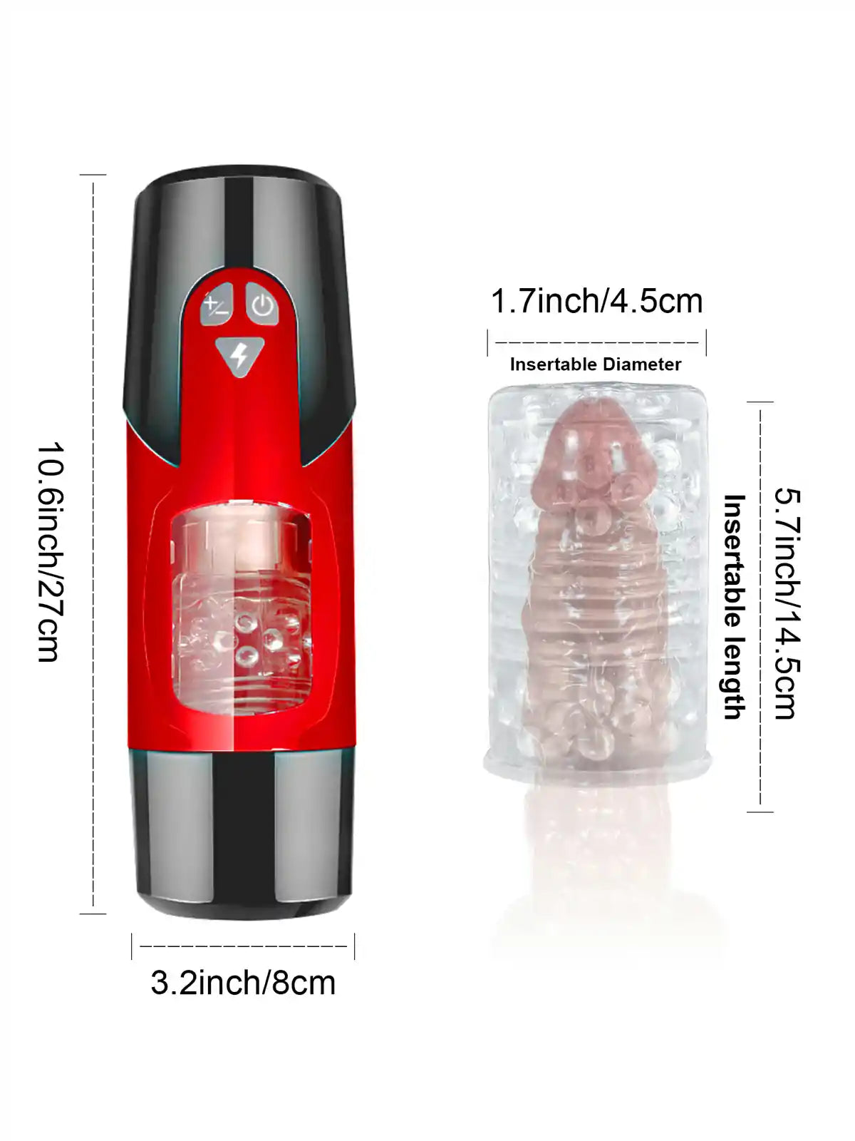 Hands-Free Male Masturbator Realistic Rotation Thrust Stroking Oral Sex Machine