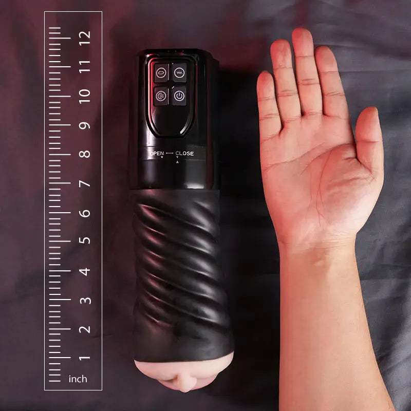 XV5 Realistic Mouth Masturbator 5 Vibrating & Sucking top male masturbators