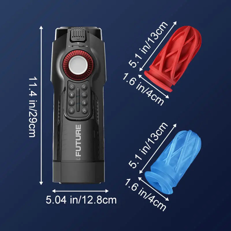XT7Pro Multi-Function Thrusting Male Masturbator with Airbag Massage& Heating