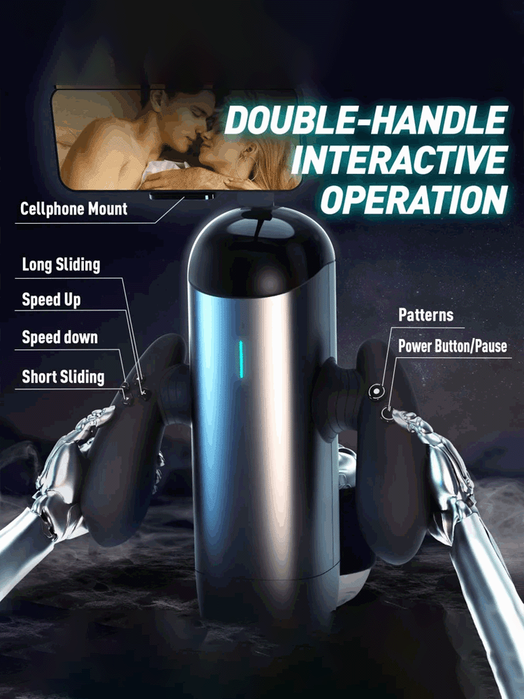 XT6 Auto Stroker with 10 Stroking 10 Speed 10 Up & Down Position