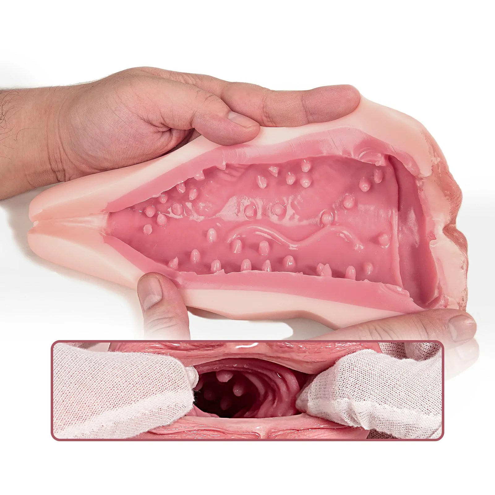 1.63LB Soft Silicone Pocket Pussy Real Feel Sensation