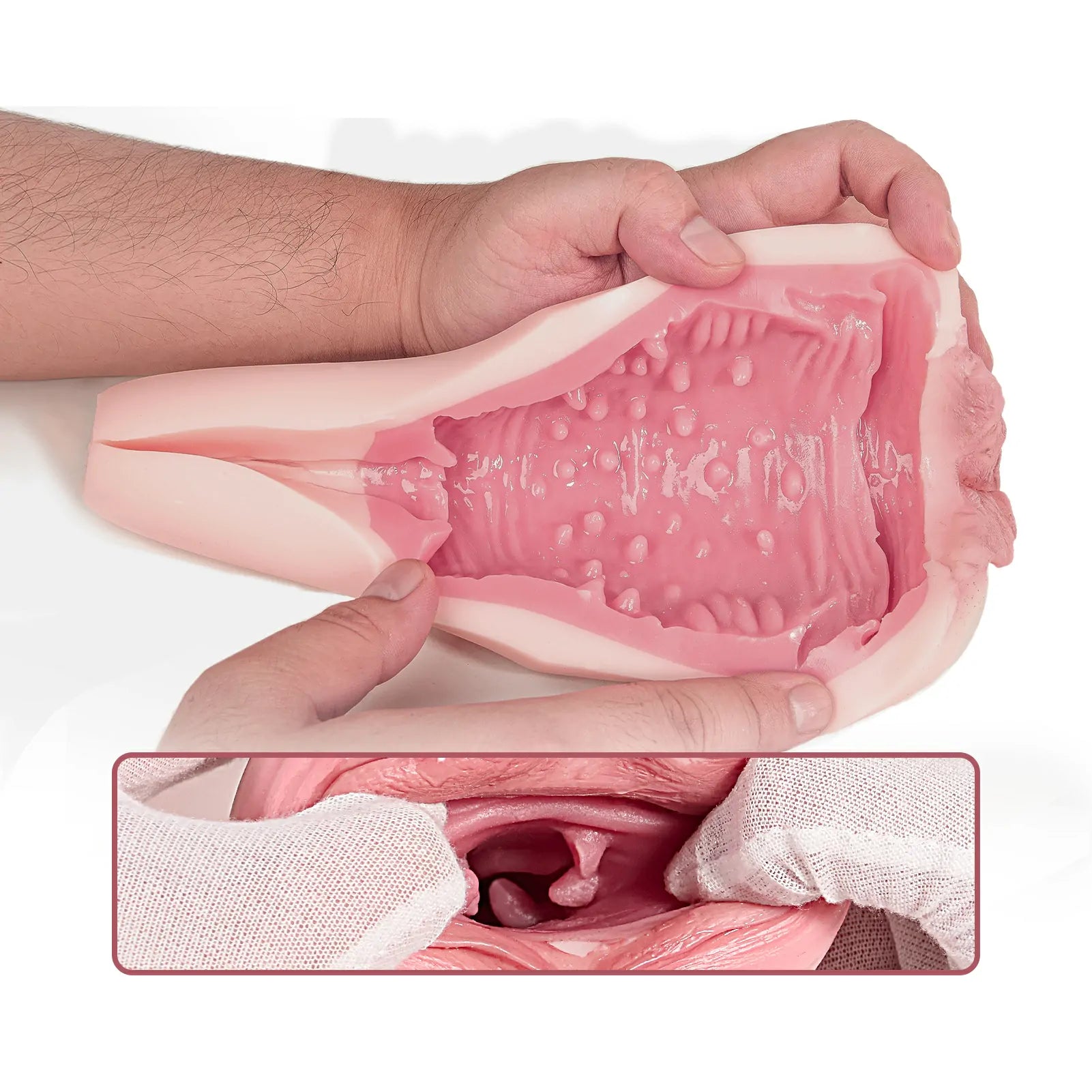1.63LB Lifelike Silicone Pocket Pussy