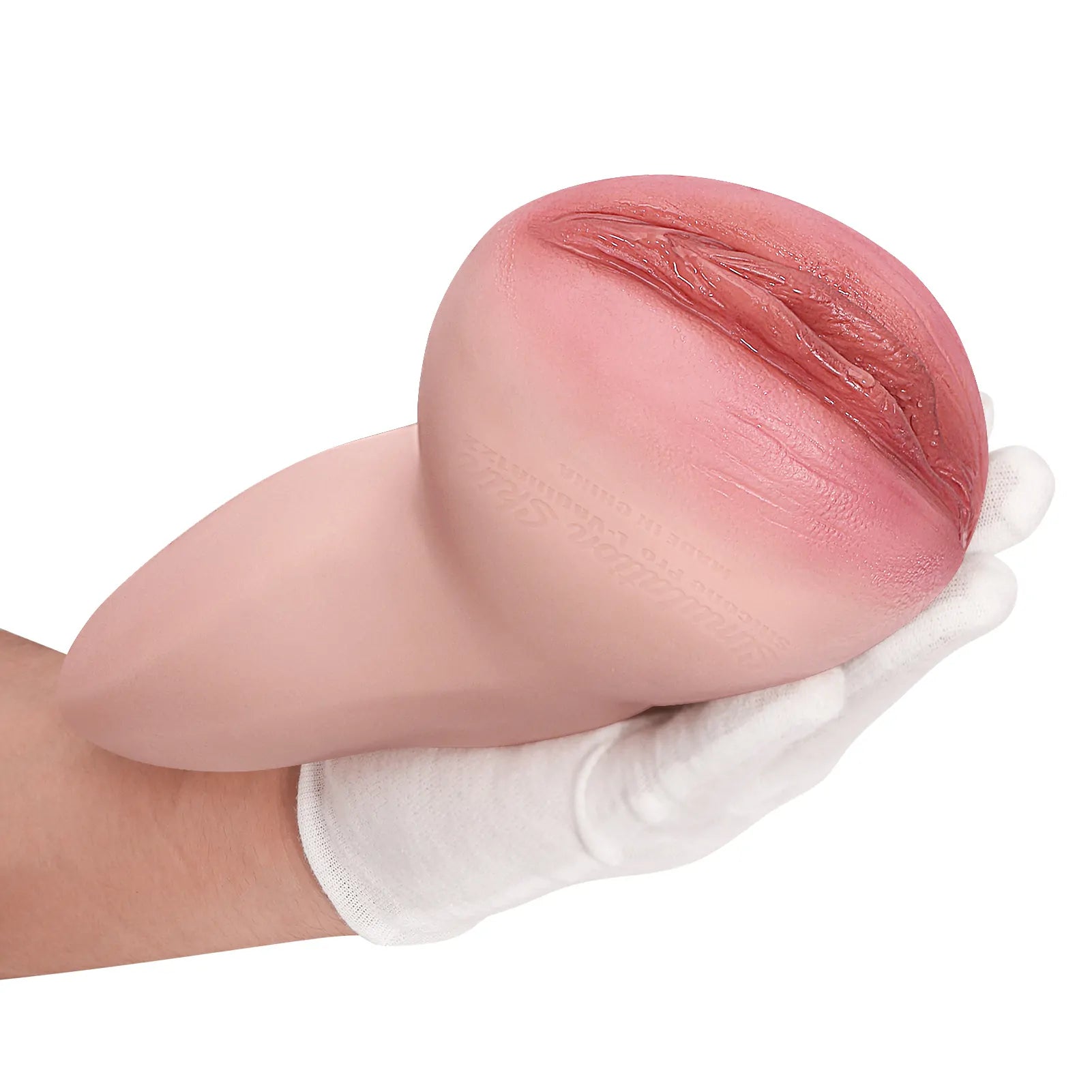 1.7LB Realistic Silicone Pocket Pussy with Detailed Labia and Soft Textured Inner Tunnel