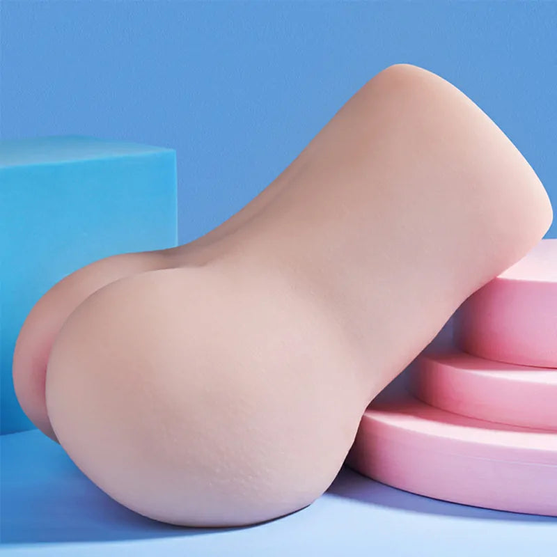 1.9LB Handheld Tight TPE Pocket Pussy for Deep Stimulation