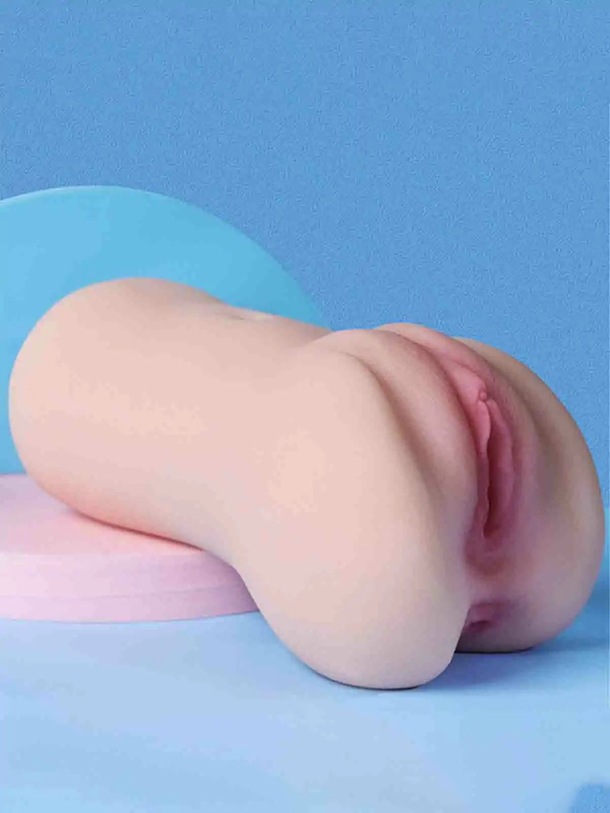 1.9LB Tight TPE fake vagina with Lifelike Labia and Anal Entry