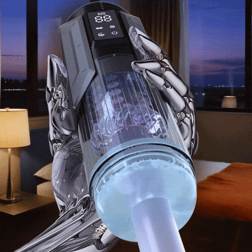 Waterproof Male Masturbator  Black