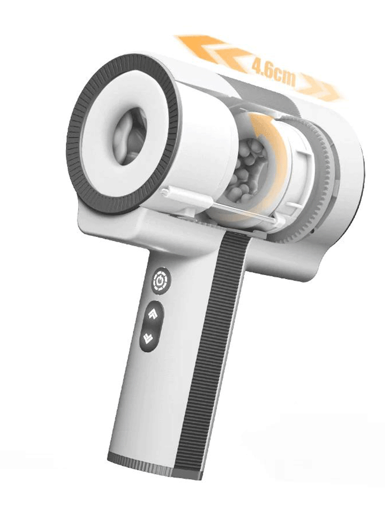 Versatile 3-in-1 Masturbator – Dual Separate Sleeves with Rotating & Thrusting Action